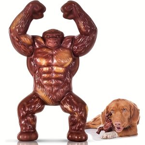 Ultra Bite-Resistant Joint Dog Chew Toy - Realistic Beef Flavor Durable Rubber Chew Stick, Suitable for Medium to Large Dogs, Safe Teething Training Gift, Beneficial for Gum Health, Ideal for Chewing Dogs, Dog Chew Toys, Durable Dog Chew Toys